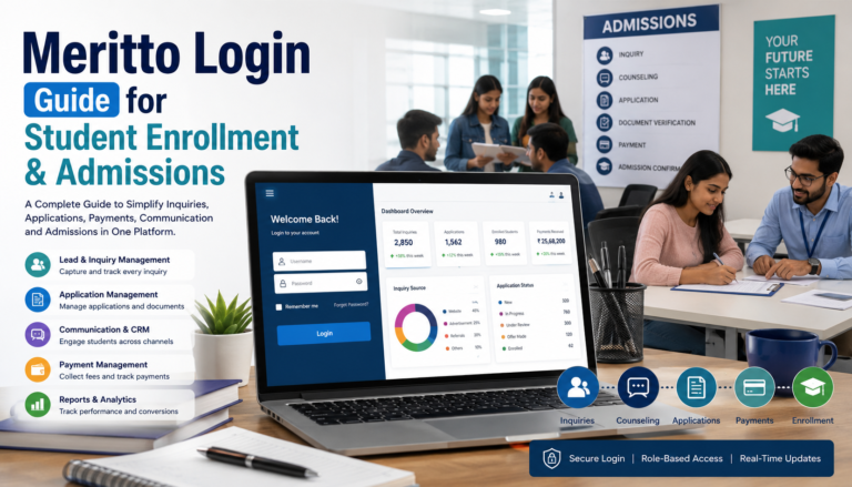 Easy Meritto Login Guide for Student Enrollment & Admissions