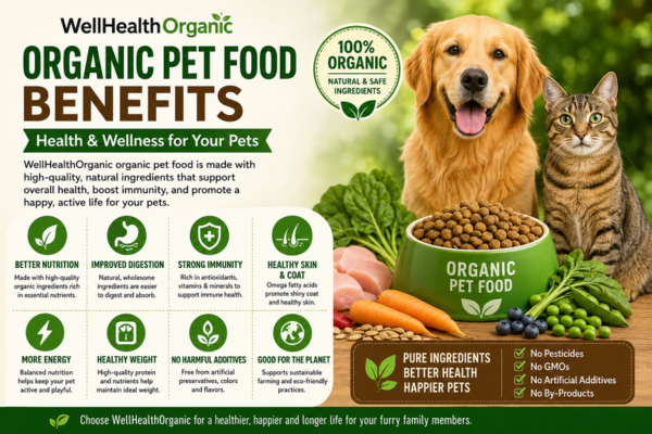 WellHealthOrganic Organic Pet Food Benefits
