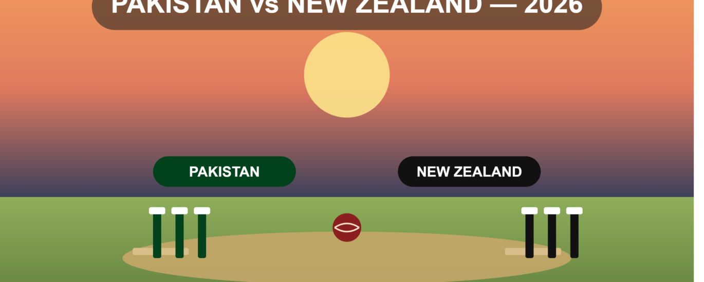 pakistan national cricket team vs new zealand national cricket team timeline